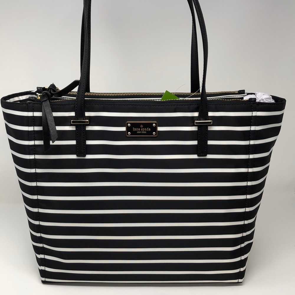 NWT Kate Spade Talya black multi tote - Picture 2 of 8